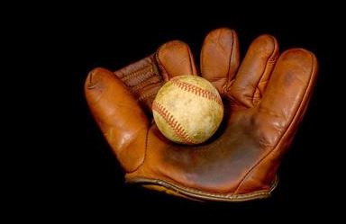 leather mitt